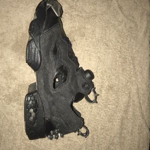 Reebok Instapump Fury Pump Halloween Spiked Black